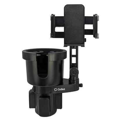Cellet Car Cup Holder Phone Mount, Phone Holder Mount Cradle Universal Adjustable Compatible for All Smartphones Apple iPhone, Samsung Galaxy Note, LG, Moto Google Pixel (Extra Cup) - style: Extension Cup Holder