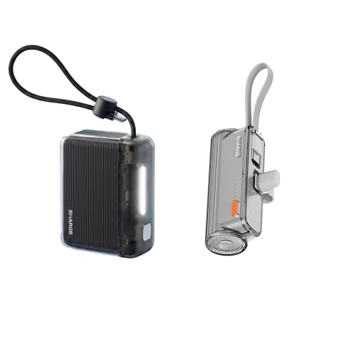 sharge Flow 2 Power Bank& Flow Mini Power Bank Bundle
