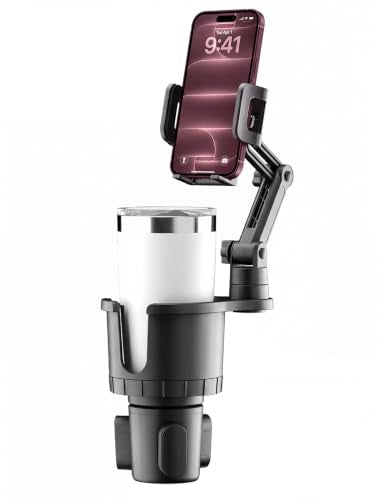 Bracketron Cup Holder Phone Mount for Car, TripGrip Truck Phone Holder
