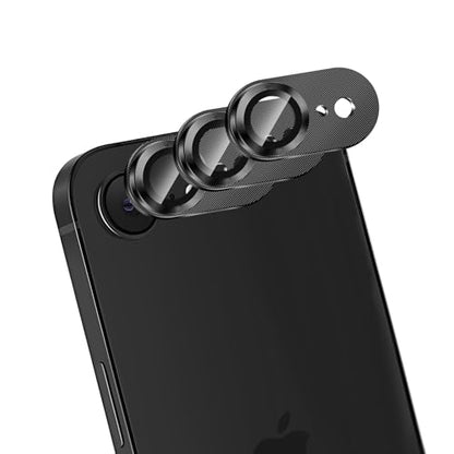 (3 Pack) Camera Lens Protector for iPhone 17e / iPhone 16e - color: Black