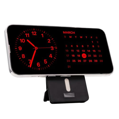 LOVEHANDLE Wallet for MagSafe + Kickstand - Black on Black - color: Black
