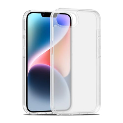 TENOC Phone Case Compatible with iPhone SE (2nd 2020 and 3rd 2022 Generation) & iPhone 7 & iPhone 8, Frosted Case Translucent Protective Bumper Matte Hard Back Cover for 4.7 Inch - color: Translucent, size: iPhone 7/8/SE
