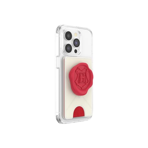 PopSockets Adhesive Phone Wallet with Grip- Hogwarts Letter - color: Hogwarts Letter Adhesive, style: Adhesive