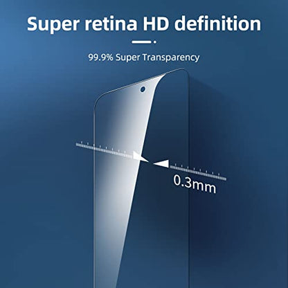 NEW'C 3 Pack Designed for Samsung Galaxy S21 FE 5G Screen Protector Tempered Glass,Case Friendly Scratch-proof, Bubble Free, Ultra Resistant - size: S21 FE 6.4 inches