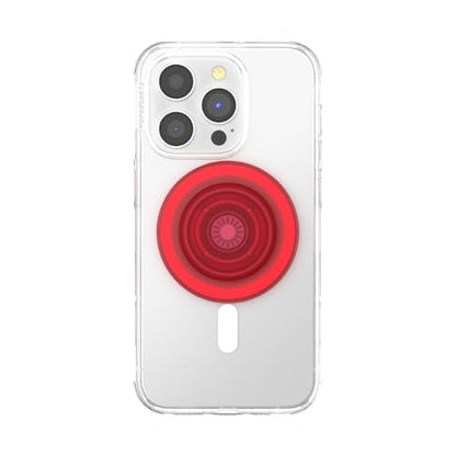 PopSockets Phone Grip for MagSafe, Magnetic Holder- Blanchette Red - color: Blanchette Red, style: MagSafe