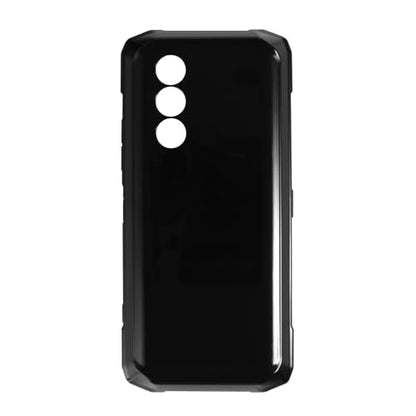 Protective Case for Doogee Blade 10 Power - Black | 6.56" Slim Shockproof Bumper Back Cover Anti-Scratch Flexible TPU Shell, Grip-Friendly - color: Black