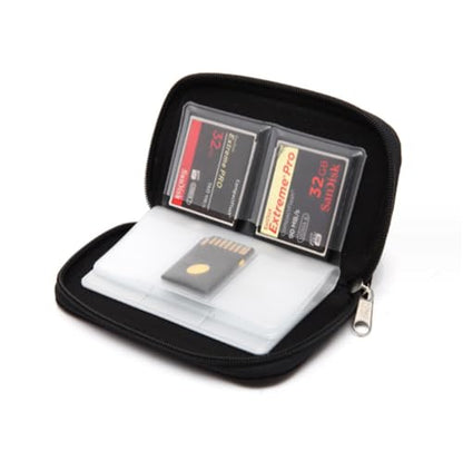 1pcs Memory Card Storage Carrying Pouch Case Holder Wallet for CF/SD/SDHC/MS/DS