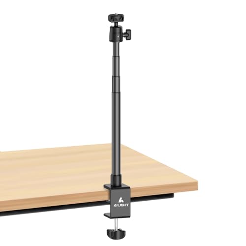 Ailight Adjustable Desk Camera Mount & Webcam Stand 10.8"-31.1" - size: TS6001