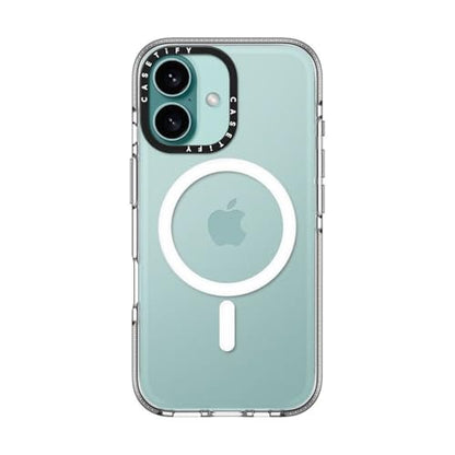 CASETiFY for iPhone 16 Case - Impact Clear Compatible with MagSafe | Not Yellowing | 6.6 ft. 3x Military Grade Drop Protection | Clear - color: Clear, size: Iphone 16 (6.1")