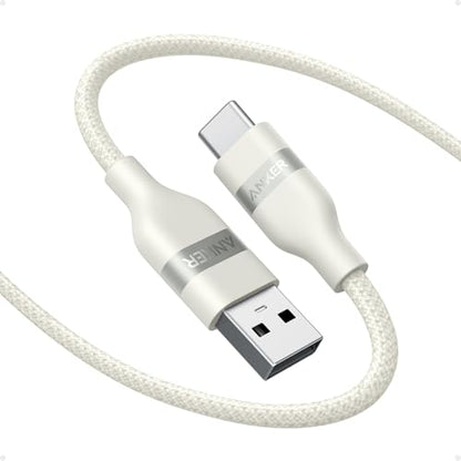Anker Nano USB A to USB C Cable, CarPlay USB to USB C Cable (6 ft, White) - color: White, size: 6ft