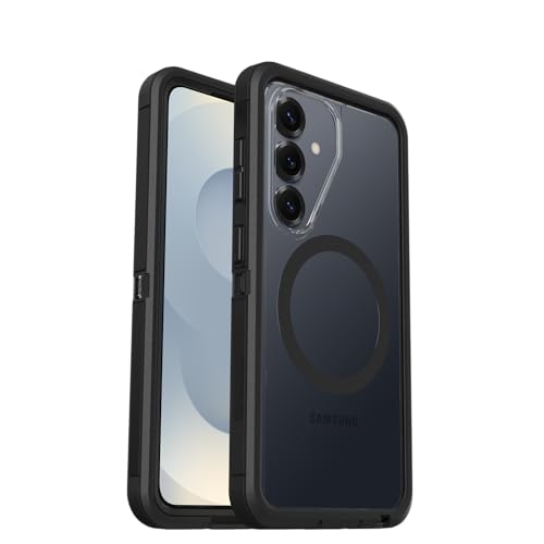 OtterBox Samsung Galaxy S26 Defender Series Pro XT Case - Dark Side (Black), Tough, Rugged & Durable Samsung Galaxy Phone Case with Magnets - color: Dark Side Black, style: S26