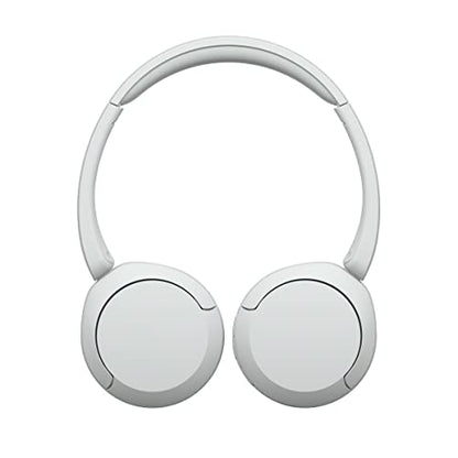 Sony WH-CH520 Wireless On-Ear Bluetooth Headphones with Microphone, White - color: White