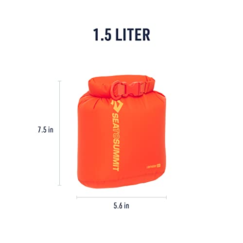 Sea to Summit Lightweight Dry Bag, Multi-Purpose Dry Storage - color: Spicy Orange, style: 1.5 Liter