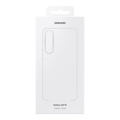 SAMSUNG Galaxy S25 FE Clear Phone Case, Durable and Slim Protective Cover, Stylish, Transparent, US Version - color: Clear, style: S25 FE