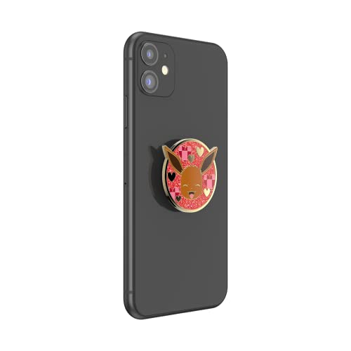 PopSockets Adhesive Phone Grip, Holder- Enamel Eevee XOXO - color: Eevee XOXO, style: Adhesive