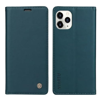 Caseurban Compatible with iPhone 11 Pro Wallet Case PU Leather Flip Folio Case with Card Holder Magnetic Closure Shockproof Protective Phone Cover Blue - color: Blue, size: iPhone 11 Pro