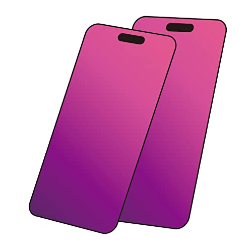 Privacy Screen Protector for iPhone 14 Pro Max Gradient 2 Pack - color: For iPhone 14 Pro Max (red)