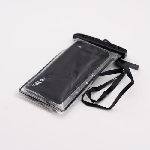 2Pcs IPX8 Waterproof Phone Pouch for Phones up to 7.2 Inches – Touchscreen Compatible, Secure Sealed Design