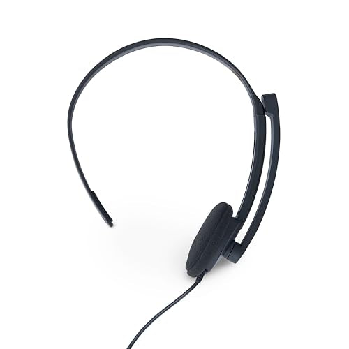 Verbatim Mono Headset, 3.5mm, 40mm Driver, Microphone, in-Line Controls - size: 6.33, style: Mono