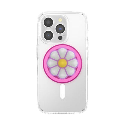 PopSockets Phone Grip for MagSafe, Magnetic Holder- Doodle Daisy Boca - color: Doodle Daisy, style: MagSafe