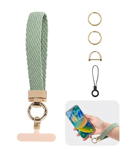 Cell Phone Wrist Strap for Women, Versatile Cell Phone Wristlet Strap - color: Green