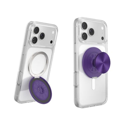 PopSockets Kick-Out Grip for MagSafe, Kickstand- Purple - color: Purple, style: MagSafe Kick-Out