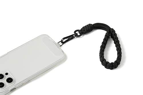 PopSockets Wristlet Phone Strap, Wrist Strap- King Cobra Black - color: Cobra Black
