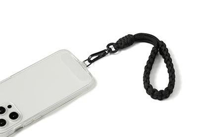 PopSockets Wristlet Phone Strap, Wrist Strap- King Cobra Black - color: Cobra Black