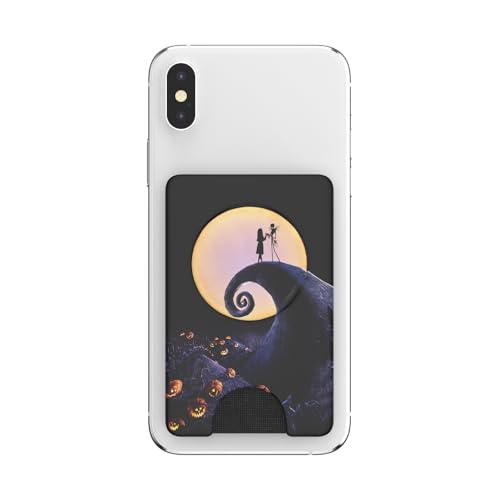 PopSockets Adhesive Phone Wallet with Grip- Christmas Classic - color: Nightmare, style: Adhesive