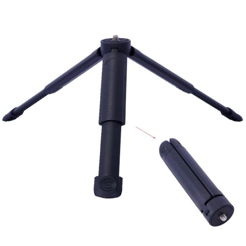 Mini Portable Tripod Holder Bracket Support with 1/4 Screw Head MT-14-1 Compatible with Micro SLR Camera and Smart Mobile Phone Clamp ST-07 / ST-06S