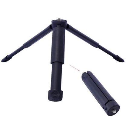 Mini Portable Tripod Holder Bracket Support with 1/4 Screw Head MT-14-1 Compatible with Micro SLR Camera and Smart Mobile Phone Clamp ST-07 / ST-06S