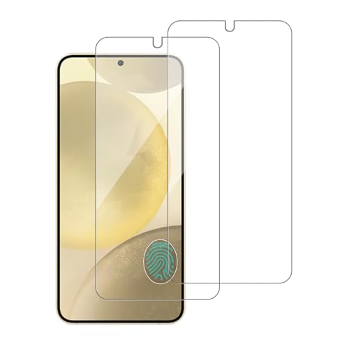 2 Pack for Samsung Galaxy s25 Screen Protector, Tempered-Glass, Micro-curved Edges, Case Friendly, Bubble Free, HD Clear, Easy Installation - size: Galaxy s25