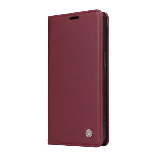 Caseurban Compatible with iPhone 16 Pro Wallet Case PU Leather Flip Folio Case with Card Holder Magnetic Closure Shockproof Protective Phone Cover Black - color: Black, size: iPhone 16 Pro