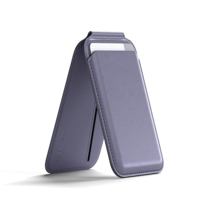 Satechi MagSafe Wallet Stand, Card Holder, NFC Pass-Through - color: Purple