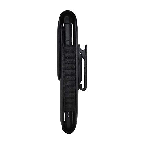 Phone Holster for iPhone 17 16 Pro Max, Samsung S26 Ultra S25 Ultra A17 A16 | Swivel Belt Clip Case for Galaxy A07 A06 A37 A26 A14 A13, Moto G 5G / G Play 2024, PU Leather Cell Phone Belt Pouch Holder