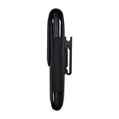 Phone Holster for iPhone 17 16 Pro Max, Samsung S26 Ultra S25 Ultra A17 A16 | Swivel Belt Clip Case for Galaxy A07 A06 A37 A26 A14 A13, Moto G 5G / G Play 2024, PU Leather Cell Phone Belt Pouch Holder