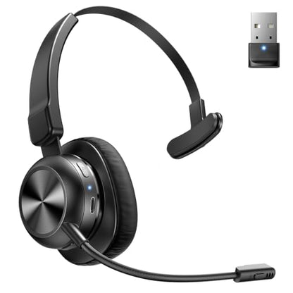 Trucker Bluetooth Headset, Wireless Headset with Microphone