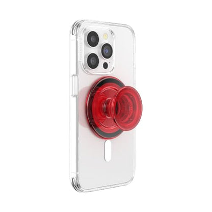 PopSockets Phone Grip for MagSafe, Magnetic Holder- Danger Red - color: Danger Red, style: MagSafe