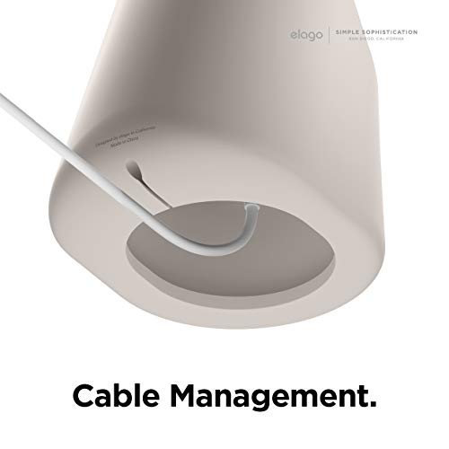 elago MS1 Charging Stand for MagSafe Charger - color: Stone