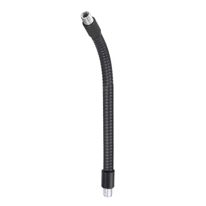 8-Inch Flexible Gooseneck Tubing, 3/8"-16 Male to Male Thread Universal Arm Gooseneck Extension Holder for Microphone, Tripod Phone, Camera, LED Video Lights - color: 1 Pack, size: 8 Inch