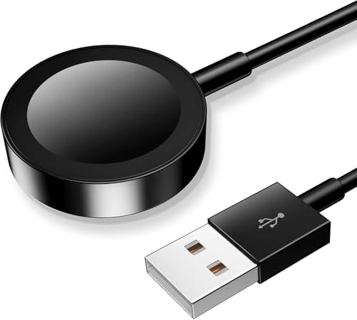 2026 Upgraded Magnetic Fast Charging Cable for Apple Watch Charger - color: Black, size: 1.0M