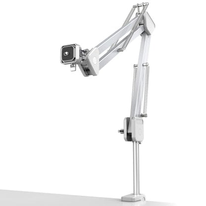 ULANZI TH04 Overhead Camera Mount with Magic Arm and 1/4" Ball Head, 360° Rotatable Camera Desk Mount, Desk Tripod with Uka Quick Release Setup for DSLR Cameras/Webcam/iPhone/Ring Light/Microphone