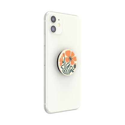 PopSockets Adhesive Phone Grip, Holder- Fall Fleur - color: Fall Fleur