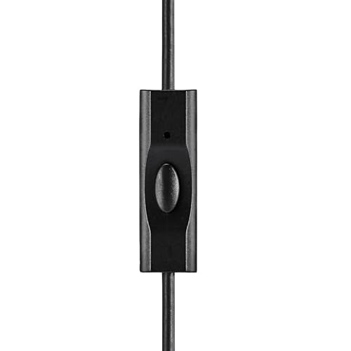 Amazon Basics Wired Earbuds with Microphone, in-Ear Headphones, USB-C, 4.2 ft Cable, S/M/L Ear Tips, Black - size: 1 Pack, style: USB-C