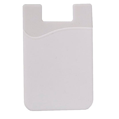 AgentWhiteUSA Cell Phone Wallet, Stick on Wallet (3 Pieces) (for Credit Card, Business Card & Id) | Compatible with Almost Every Phone | iPhone, Android & Most Smartphones - color: Grey/Black/White