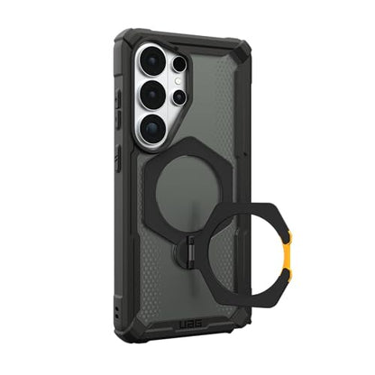 URBAN ARMOR GEAR UAG for Samsung Galaxy S26 Ultra Case 6.9" with 360° Kickstand Plasma XTE - Magnetic Charging Compatible Transparent Rugged Military Drop Tested Protective Cover, Black - color: Plasma XTE 360 - Black