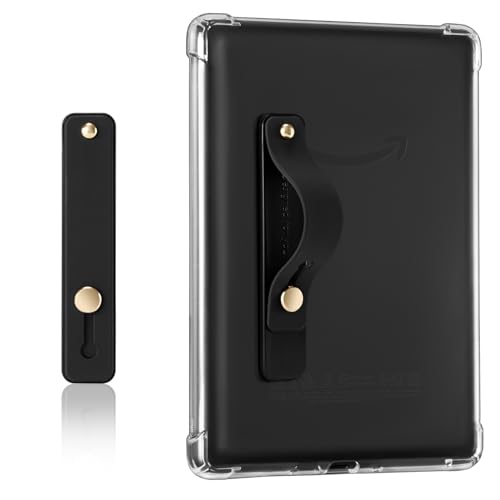 CoBak Hand Strap Holder for Kindle/Tablet - Lightweight TPU - color: Black
