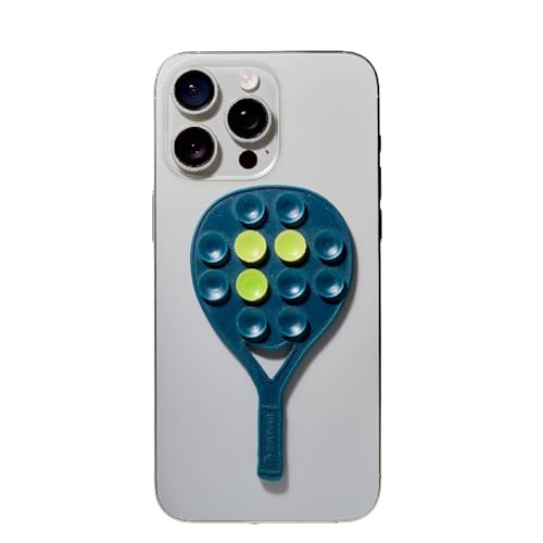 Silicone Suction Phone Mount for Padel Court Glass, Starry Night - color: Starry Night