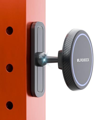 Magnetic Phone Holder for Gym, Stand for MagSafe and Android, Alloy Base