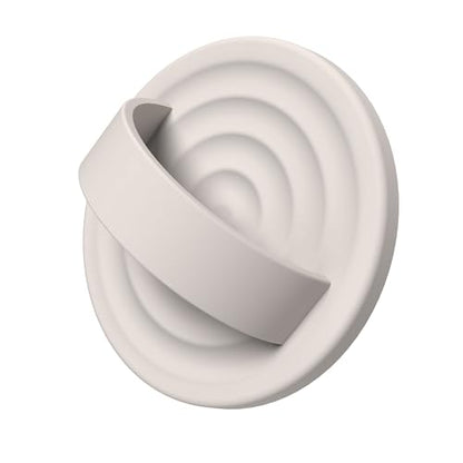 Magnetic Phone Grip for MagSafe, Silicone Ring Grip, Stone - color: Stone